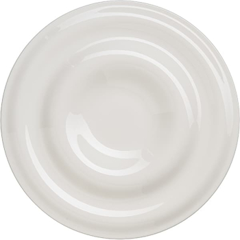 Тарелка «Дивинити»; фарфор; D=31,H=3см; белый