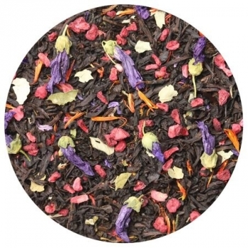 Чай ароматизированный черный Ежевика с малиной LBS Tea