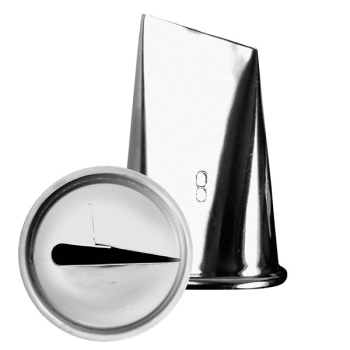 Насадка конд. «Лента»; сталь нерж.; D=35/25,H=55мм; металлич.