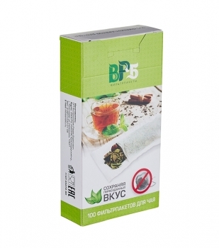 Фильтр-пакеты для чая размер S 100 шт