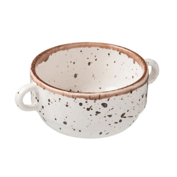 Чашка бульонная Пунто Бьянка 300 мл фарфор белый