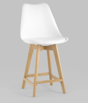 Стул полубарный FRANKFURT белый