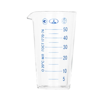 Мензурка MMD 50 мл стекло