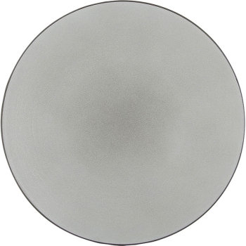 Тарелка  мелкая «Экинокс»; керамика; D=28,H=3.3см; серый