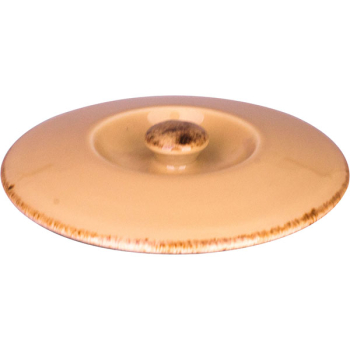 Крышка для бульон.чашки (1120 B828) «Террамеса вит»; фарфор; D=12.8см; бежев.