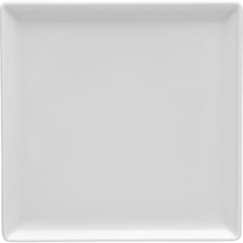 Тарелка квадратная «Анкара»; фарфор; L=17,B=17см; белый