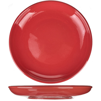 Тарелка; керамика; D=18,H=3см; разноцветн.