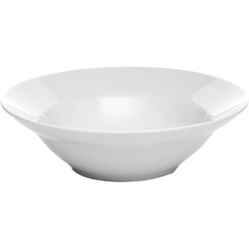 Салатник «Коллаж»; фарфор; 250мл; D=17см; белый
