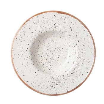 Тарелка для пасты Пунто Бьянка 500 мл фарфор белый