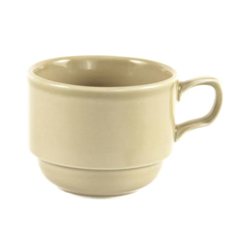 Чашка чайная Акварель Браво 200 мл фарфор бежевый