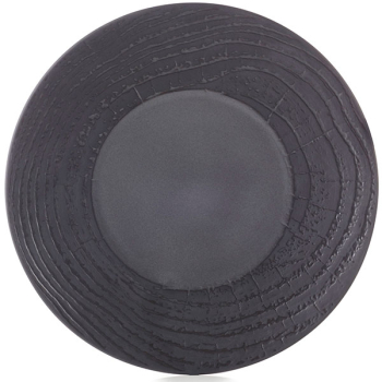 Тарелка мелкая «Арборесценс» цвет-лакрица; фарфор; D=28,H=3.5см