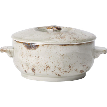 Бульонная чашка «Крафт» б/крышки; фарфор; 450мл; D=12,H=6,L=16.3см; белый