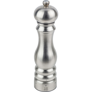 Мельница для соли «Париж»; металл; D=6,H=22см; серебрист.