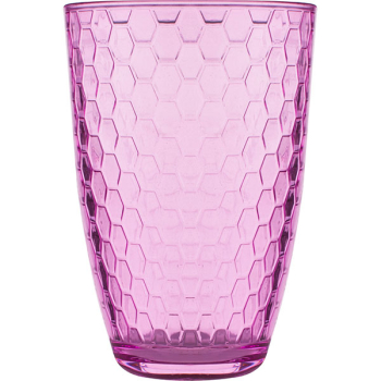 Хайбол «Энжой Лофт»; стекло; 350мл; D=81,H=120мм; розов.