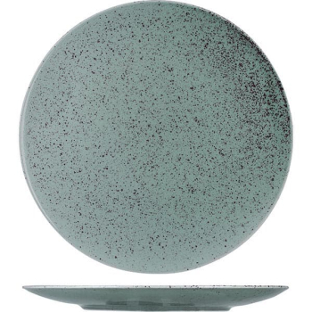 Тарелка для пиццы «Лайфстиль»; фарфор; D=30,H=2.5см; мятно-бирюз.