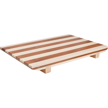 Блюдо для суши (полоса); бамбук; H=33,L=24,B=15см; св. дерево