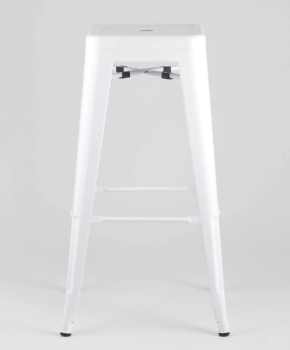 Стул барный TOLIX белый глянцевый