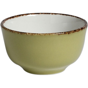 Салатник «Террамеса олива»; фарфор; 227мл; D=10,H=6.3см; олив.