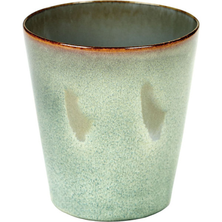 Стакан; керамика; 310мл; D=8.5,H=9.5см; болотн.