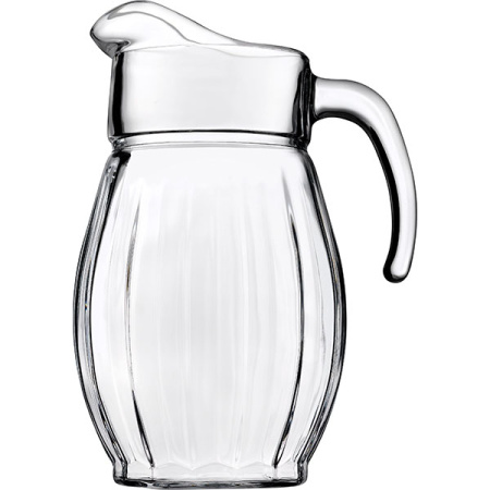 Кувшин «Данс»; стекло; 1.6л; D=95,H=245,L=153мм; прозр.