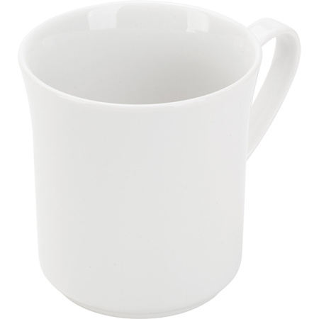 Кружка «Лунная»; фарфор; 340мл; D=9,H=9.5,L=12см; белый