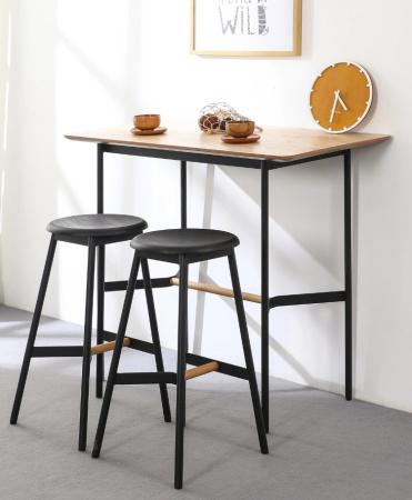 Стул барный Knobb черный