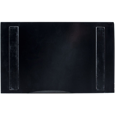 Блюдо для суши; дерево; H=3,L=24,B=15см; черный,красный