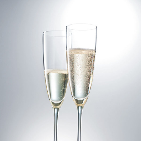 Бокал-флюте «Классико»; хр.стекло; 210мл; D=55,H=240мм