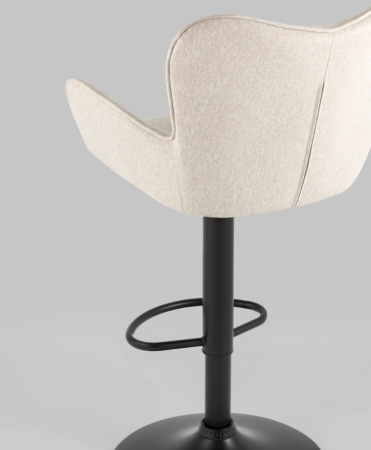 Стул барный Гранд серо-бежевый