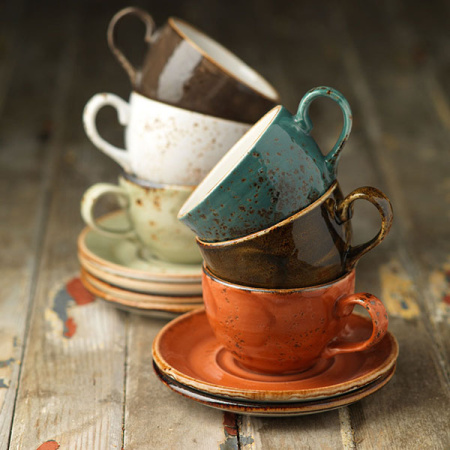 Чашка кофейная Крафт, 85 мл, фарфор, белый