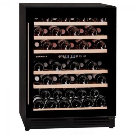 Винный шкаф DUNAVOX EXCLUSIVE DX-51.150DBK/DP