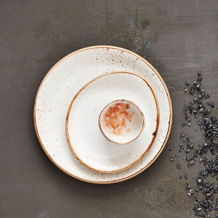 Соусник «Крафт»; фарфор; 55мл; D=6.5,H=3см; белый