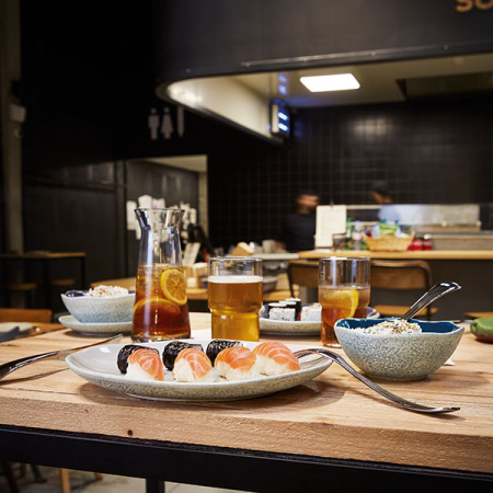 Салатник; D=14см; синий