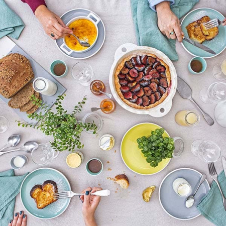 Сковорода порц. «Бель Кузин»; фарфор; 250мл; H=3,L=18,B=13см; белый