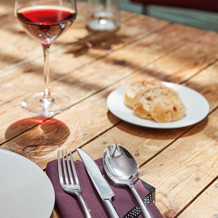 Ложка столовая «Лаццо»; сталь нерж.; L=210/70,B=5мм; металлич.