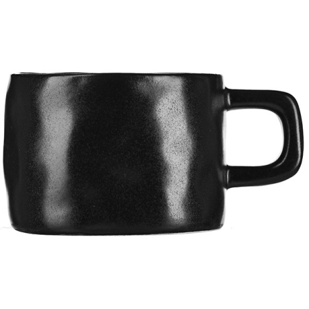 Чашка «Лагуна»; керамика; 230мл; коричнев.,зелен.