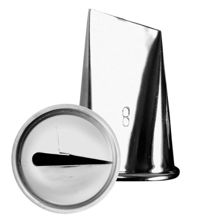 Насадка конд. «Лента»; сталь нерж.; D=35/25,H=55мм; металлич.