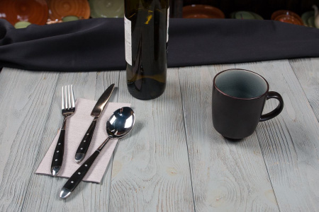 Кружка P.L. Proff Cuisine Black Spider Silk 300 мл