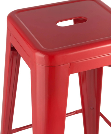 Стул барный TOLIX красный глянцевый