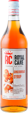 Фото Сироп Royal Cane Имбирный пряник стекло 1 л Сироп Royal Cane Имбирный пряник стекло 1 л