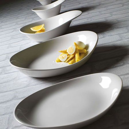 Салатник «ФриСтайл»; фарфор; D=25см; белый