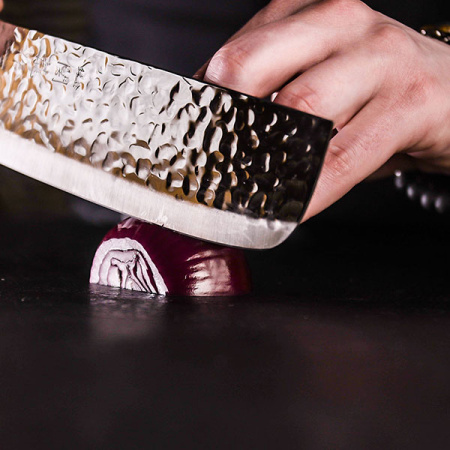 Нож кухонный «Нара»; сталь нерж.,дерево; L=16.5см