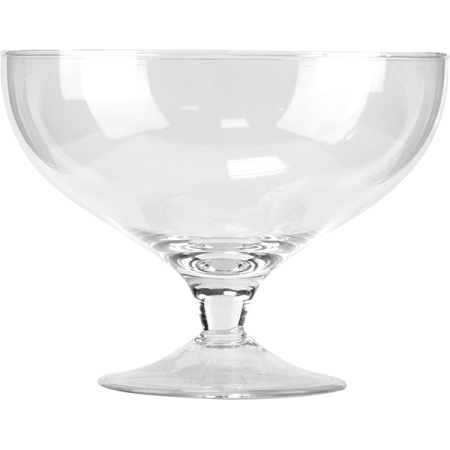 Ваза для фруктов; стекло; D=15,H=12см; прозр.