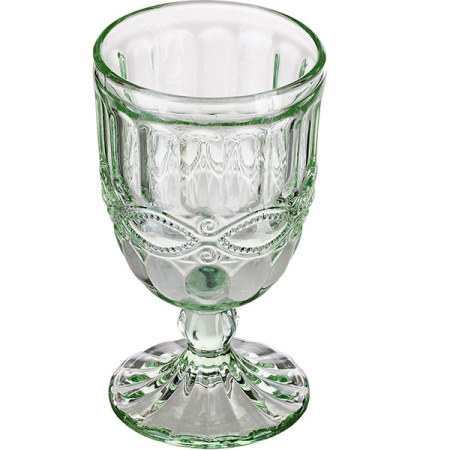 Бокал для вина «Соланж»; стекло; 275мл; D=80,H=140мм; зелен.