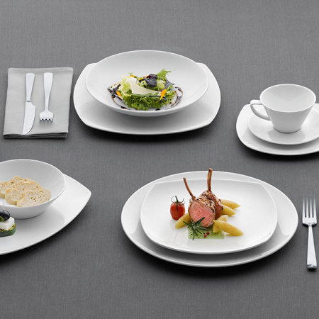 Тарелка мелкая «Опшенс»; фарфор; D=15,H=1.5см; белый