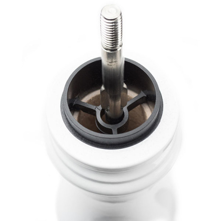 Мельница для перца «Ю Селект» метал.мех.; дерево; D=5.8,H=12см; белый