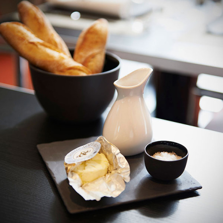 Блюдо квадратное «Базальт»; фарфор; L=15,B=15см; черный,матовый