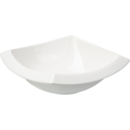 Салатник квадратный «Кунстверк»; фарфор; 3000мл; H=11,L=32,B=32см; белый