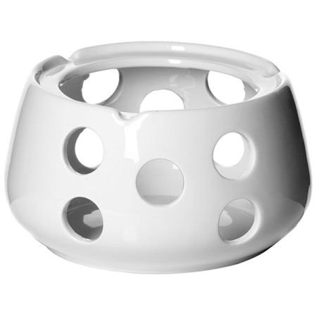 Подставка для подогрева чайника «Кунстверк»; фарфор; D=11,H=7см; белый