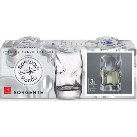 Фото Стопка «Сордженте»; стекло; 70мл; D=40,H=75мм; прозр. Стопка «Сордженте»; стекло; 70мл; D=40,H=75мм; прозр.